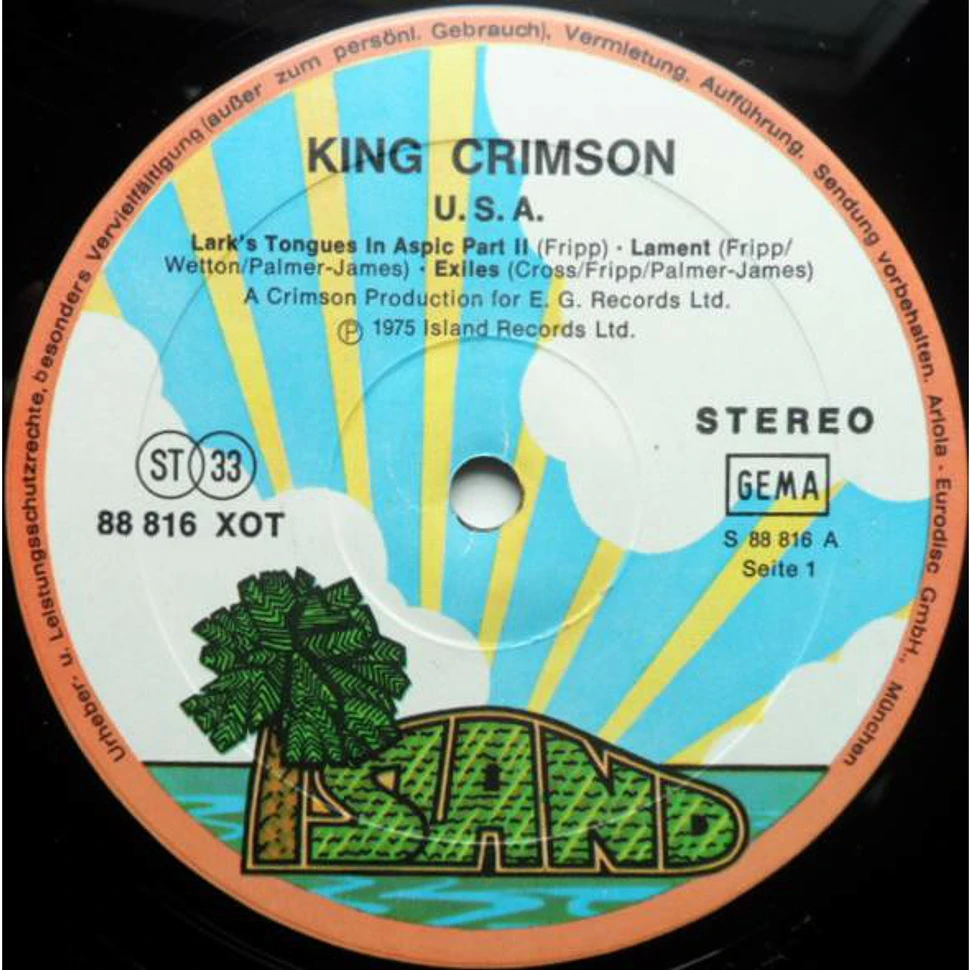 King Crimson - USA