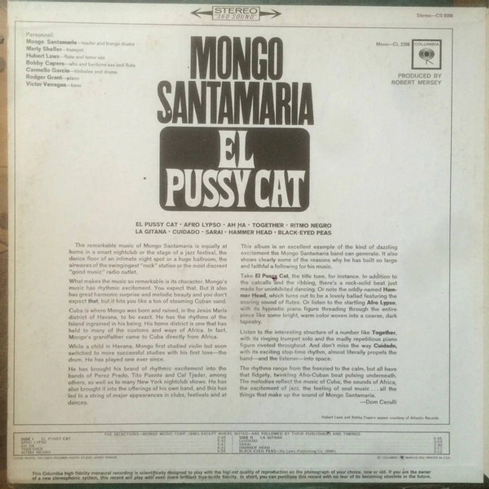 Mongo Santamaria - El Pussy Cat