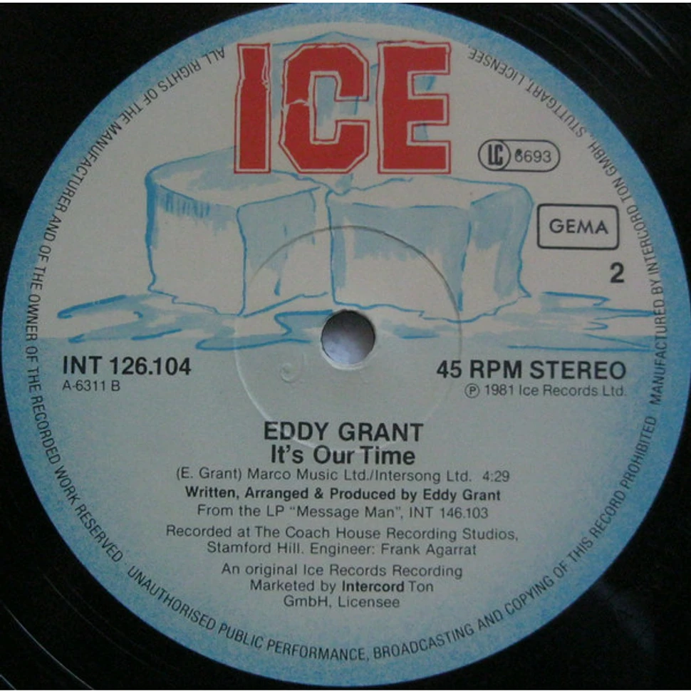 Eddy Grant - I Love You Yes, I Love You