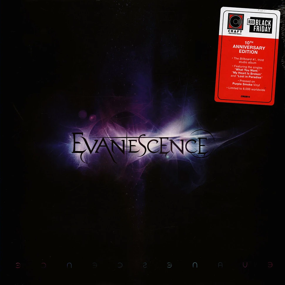 Evanescence - Evanescence Purple Smoke Black Friday Record Store Day 2021 Edition