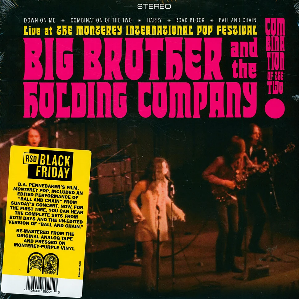 Big Brother & The Holding Company - Combination Of The Two: Recorded Black Friday Record Store Day 2021 Edition