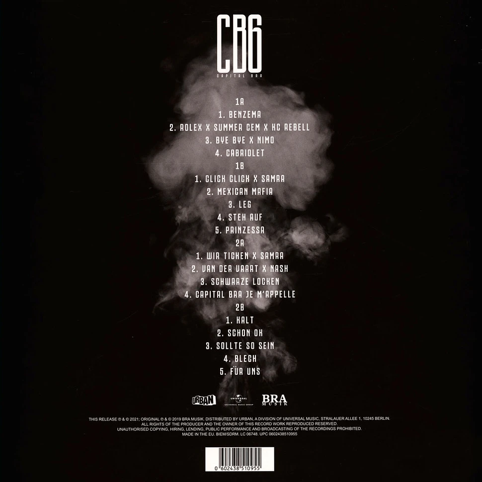 Capital Bra - CB6 Limited Colored Vinyl Edition