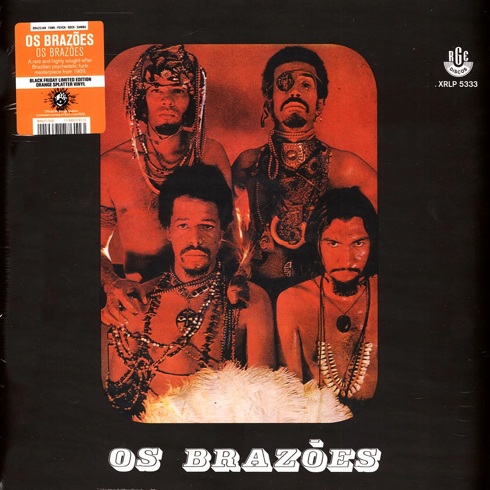 Os Brazoes - Os Brazoes Orange Splatter Vinyl Edition Black Friday Record Store Day 2021 Edition