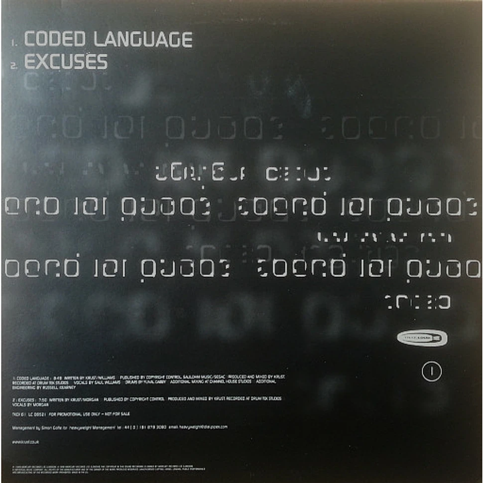 Krust - Coded Language / Excuses