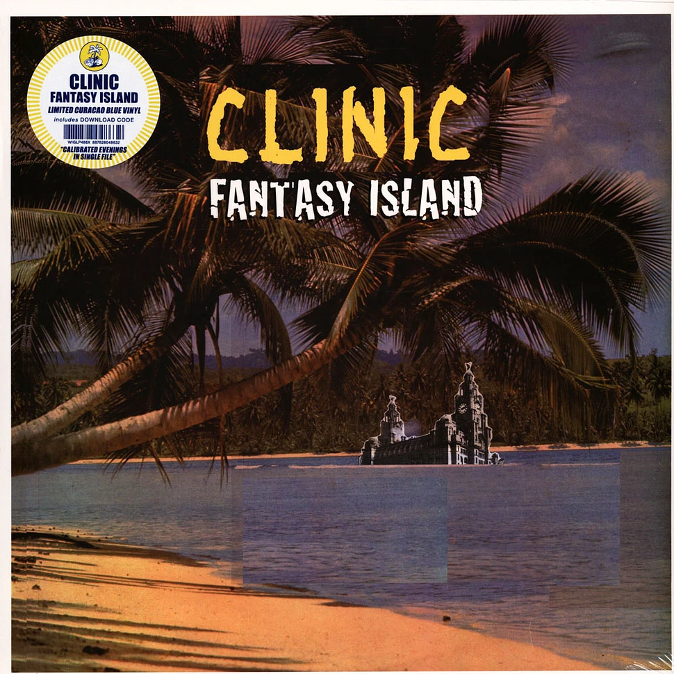 Clinic - Fantasy Island Blue Vinyl Edition