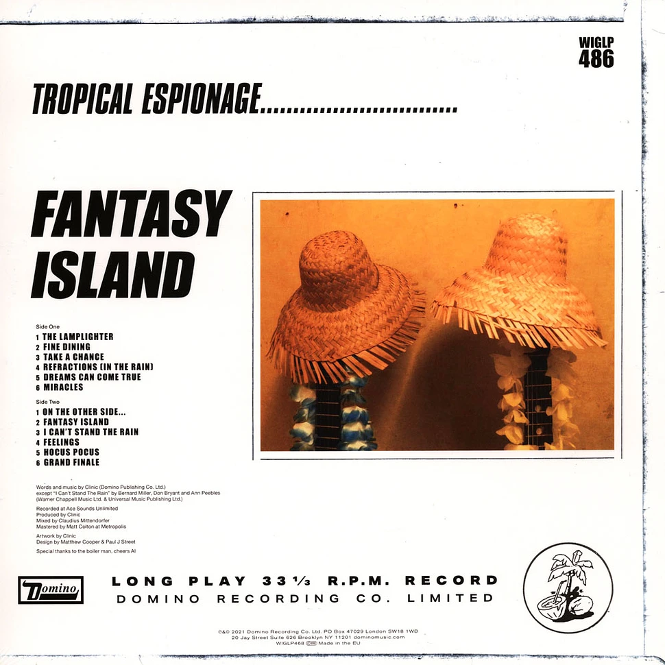 Clinic - Fantasy Island Blue Vinyl Edition