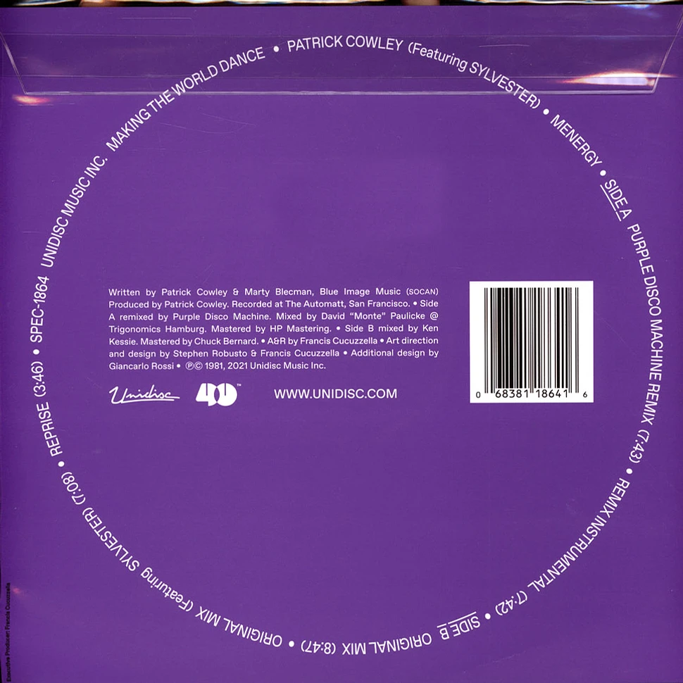Patrick Cowley - Menergy Feat. Sylvester Purple Disco Machine Remix