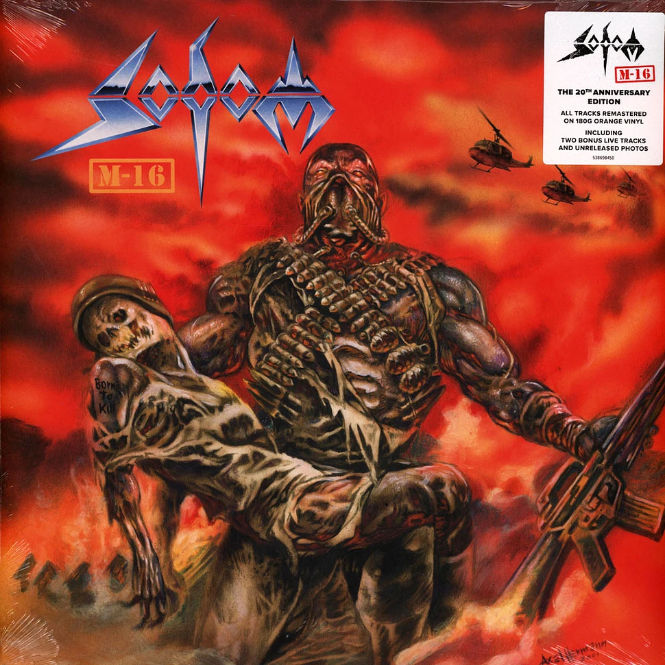 Sodom - M-16 20th Anniversary Orange Vinyl Edition