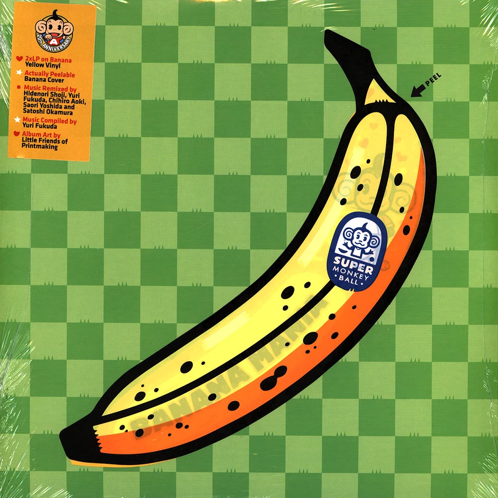 Yuri Fukuda - OST Super Monkey Ball Banana Mania Yellow Vinyl Edition