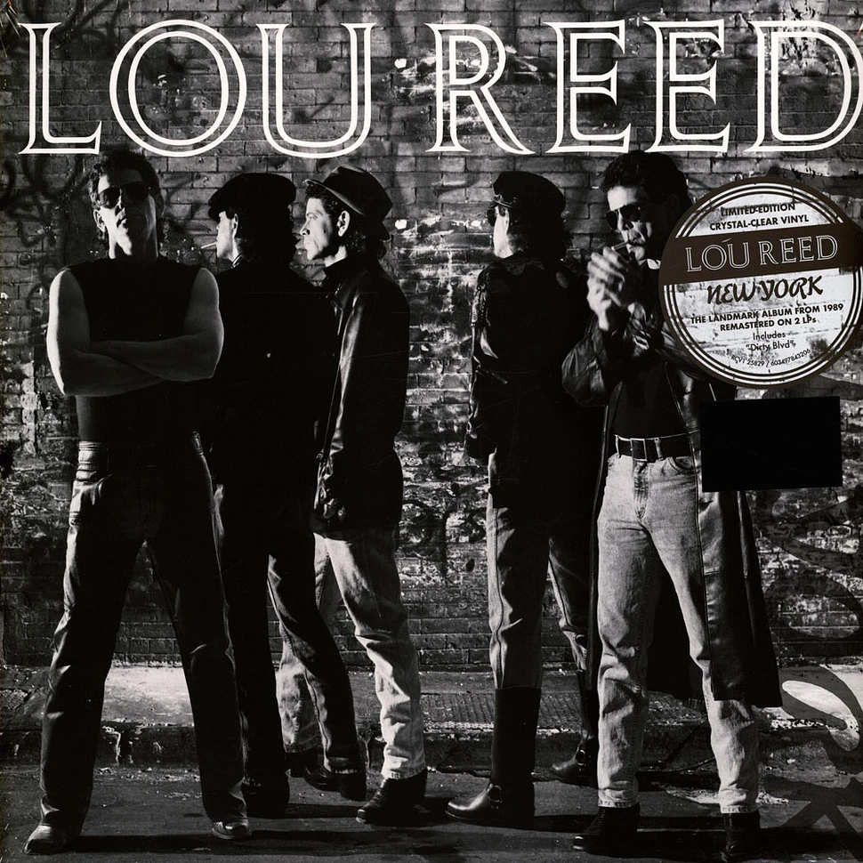 Lou Reed - New York Crystal Clear Vinyl Edition