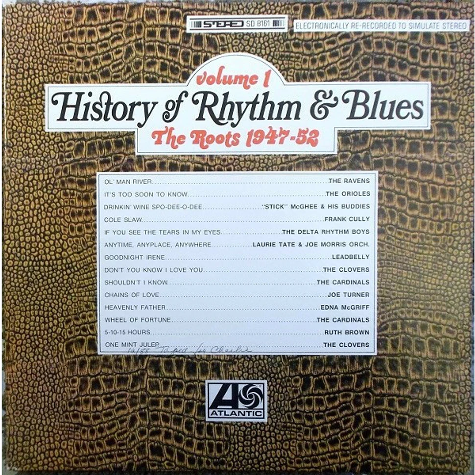 V.A. - History Of Rhythm & Blues Volume 1: The Roots 1947-52