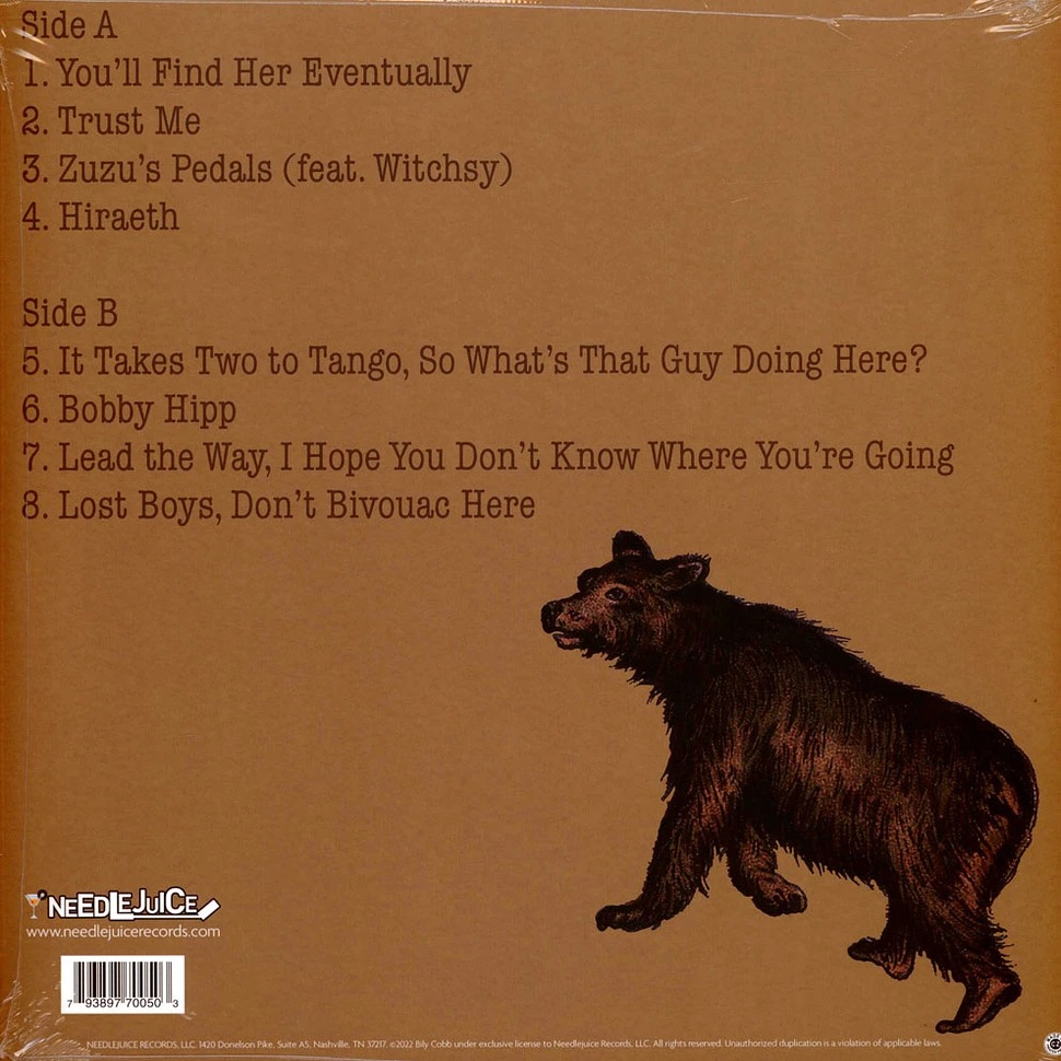 Billy Cobb - Billy Cobb (Bear Album) Red & Green W/ Splatter Vinyl Edition