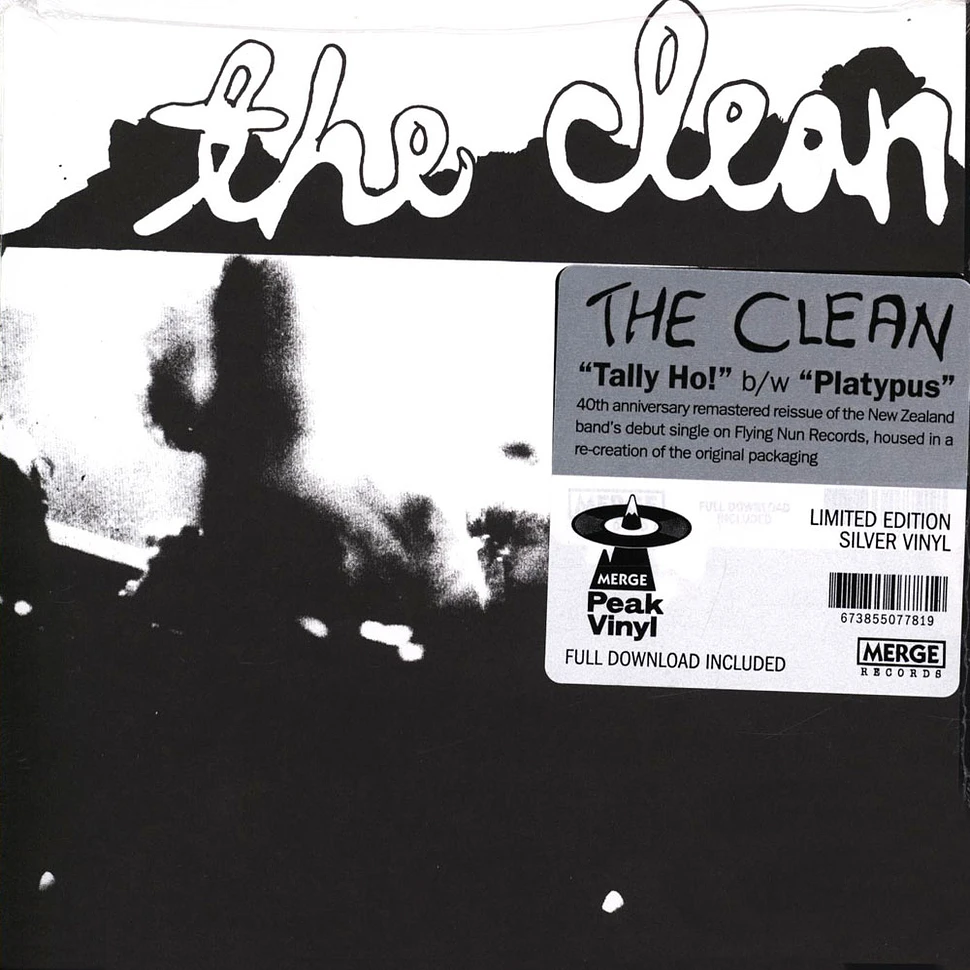 The Clean - Tally Ho! / Platypus Silver Vinyl Edition