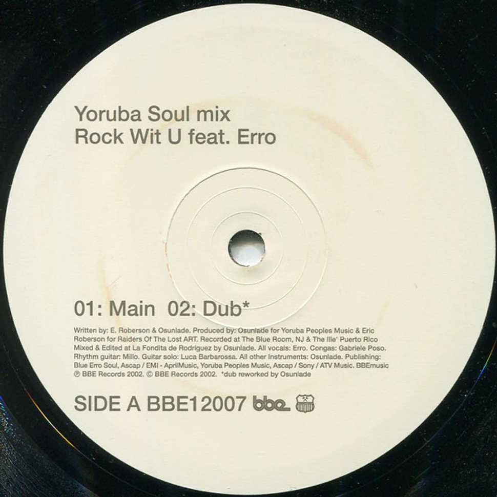 DJ Jazzy Jeff - Rock Wit U (Yoruba Soul Mix) / For Da Love Of Da Game (DJ Jazzy Jeff Remix)