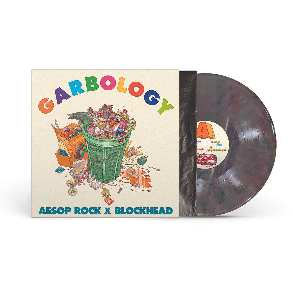 Aesop Rock X Blockhead - Garbology HHV Exclusive Slipmat Bundle Vinyl Edition