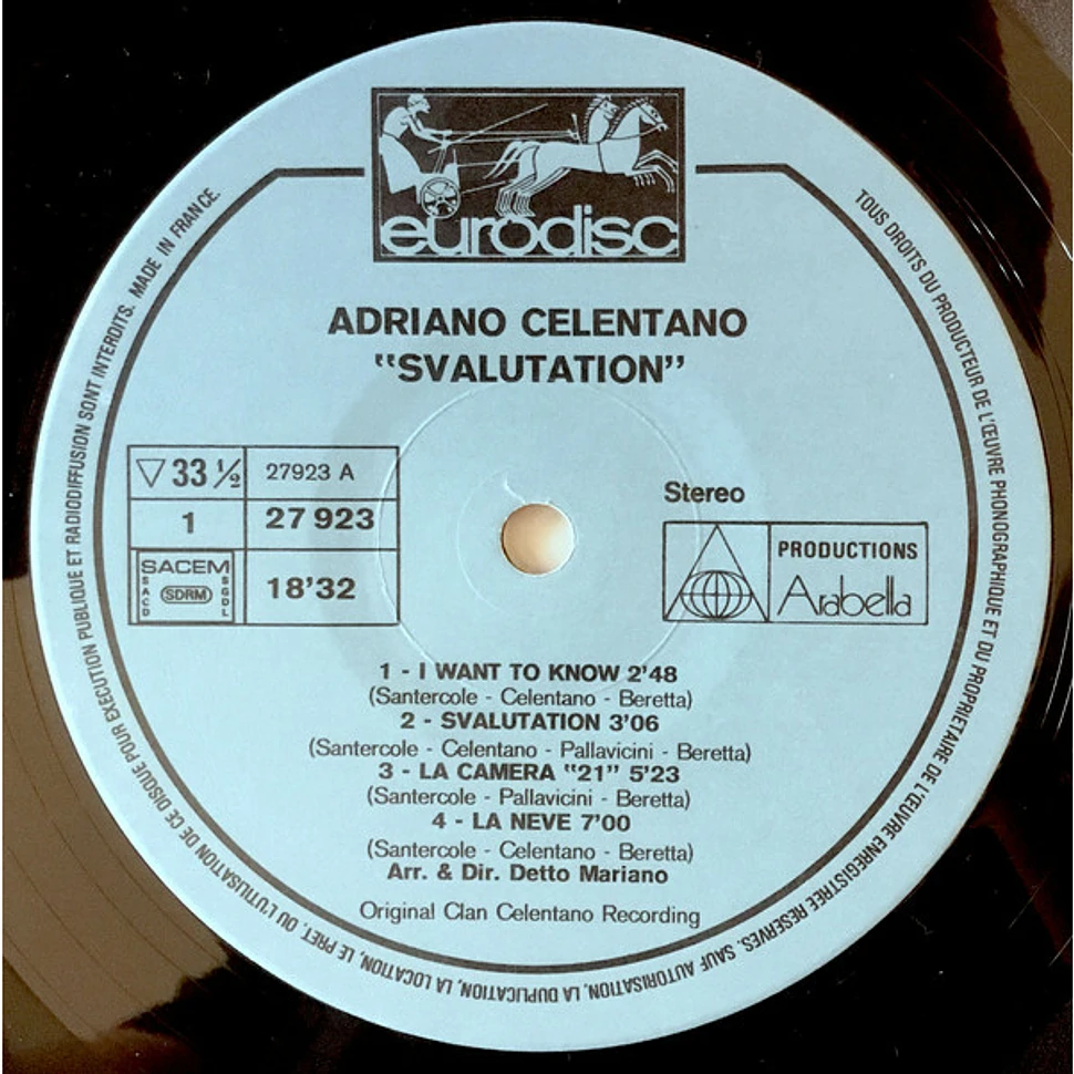 Adriano Celentano - Svalutation