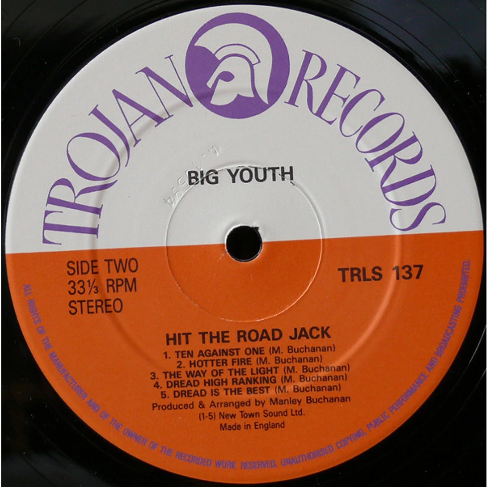 Big Youth - Hit The Road Jack