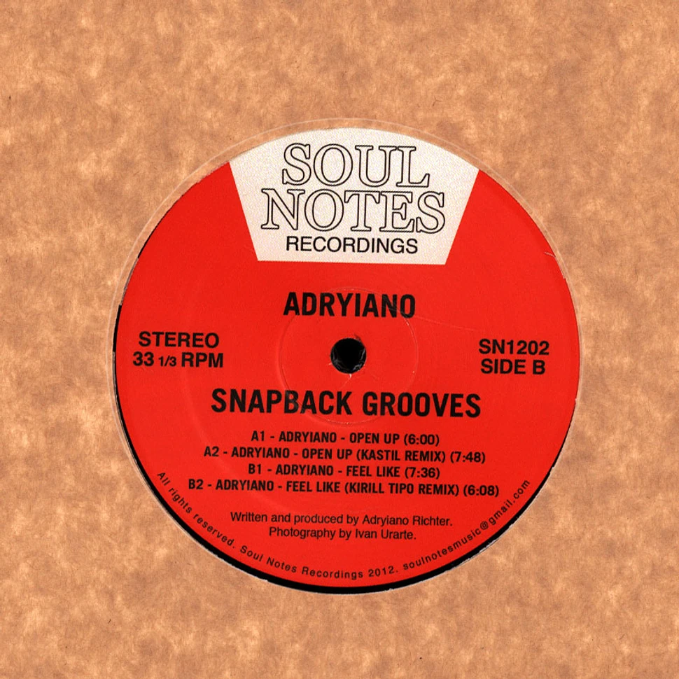 Adryiano - Snapback Grooves