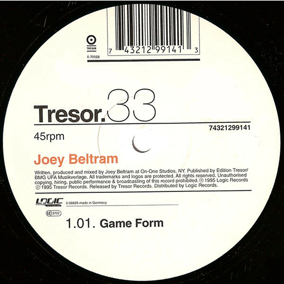 Joey Beltram - Game Form