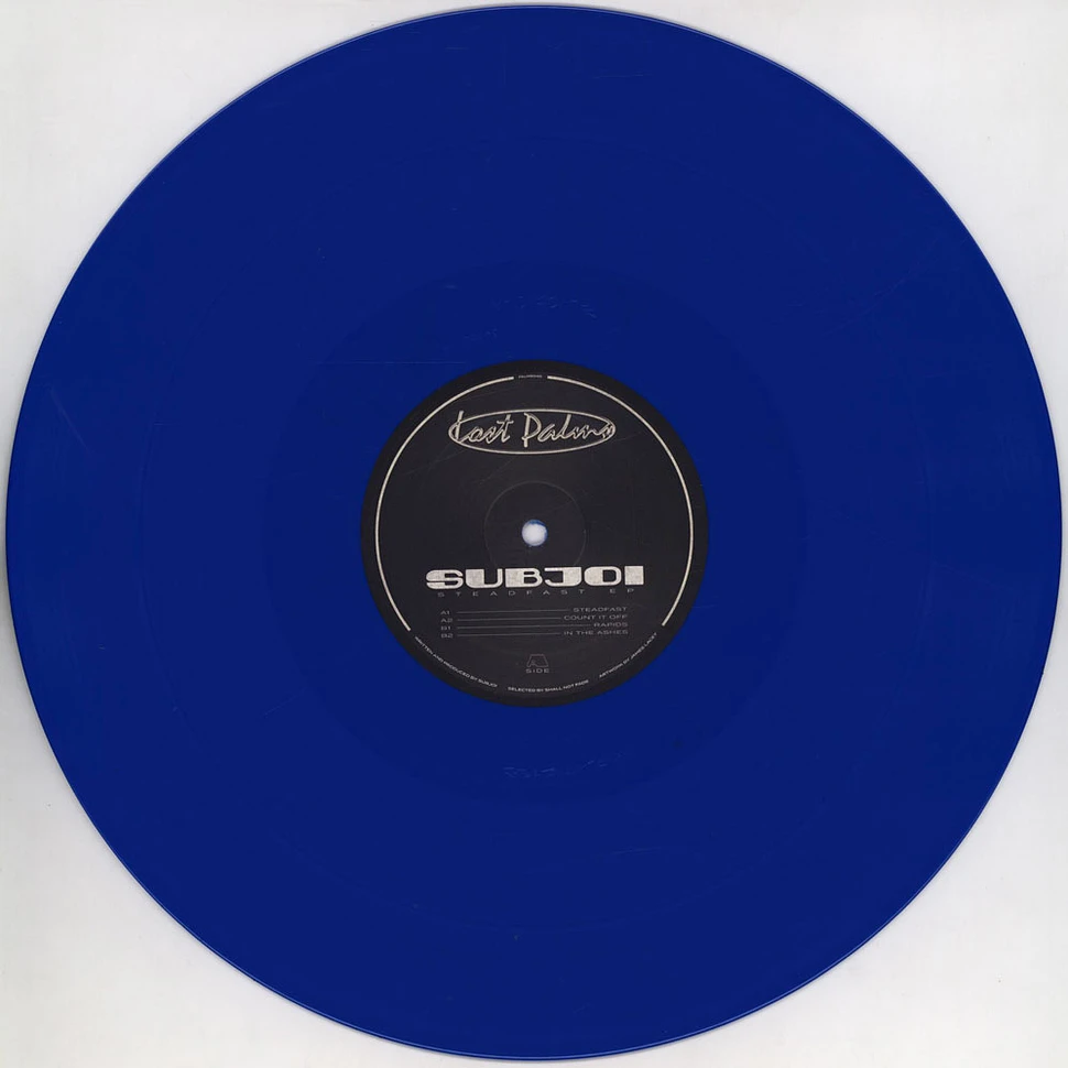 Subjoi - Steadfast EP Blue Vinyl Edition