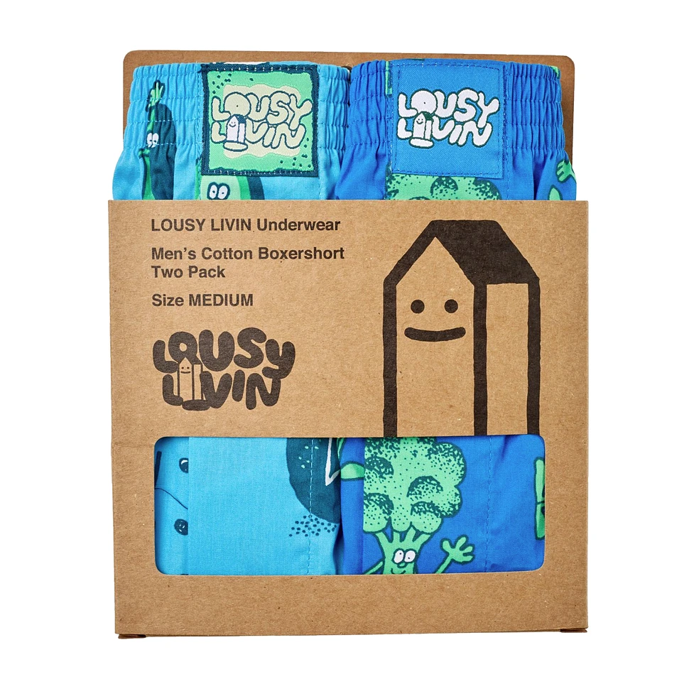 Lousy Livin Underwear - Avocado 2 Pack
