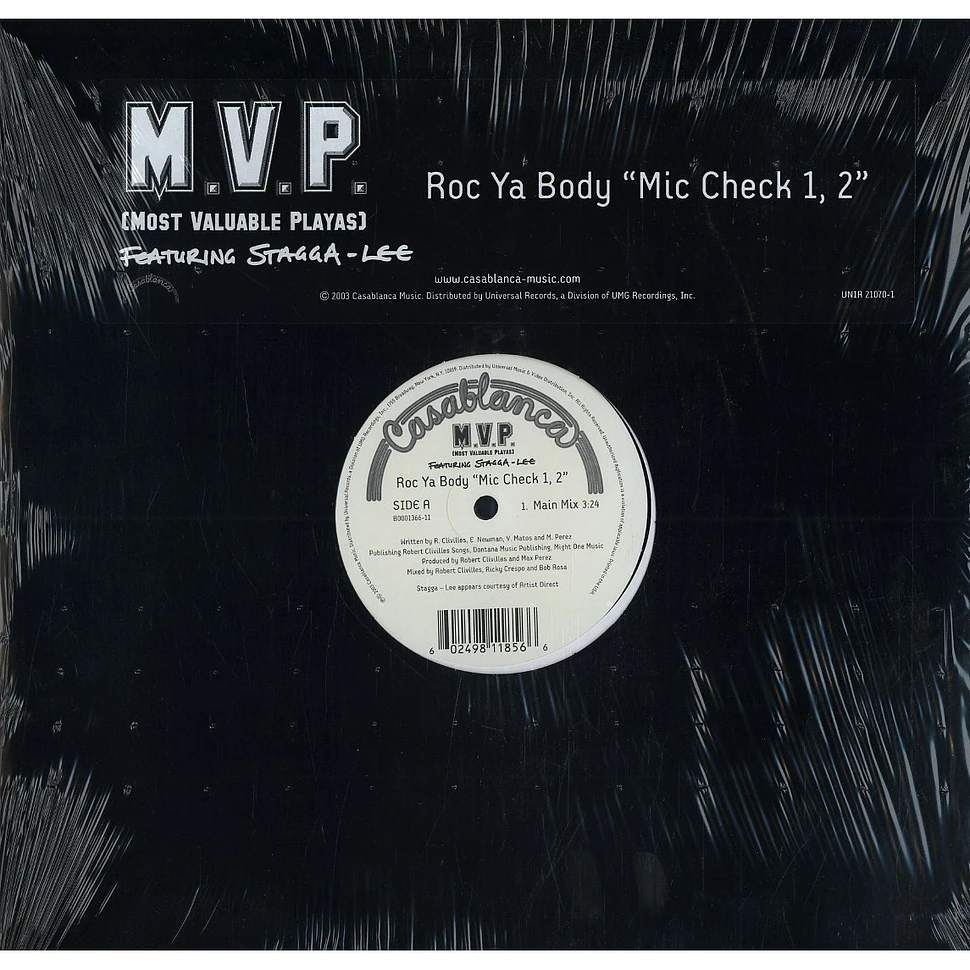 M.V.P. - Roc Ya Body "Mic Check 1, 2"