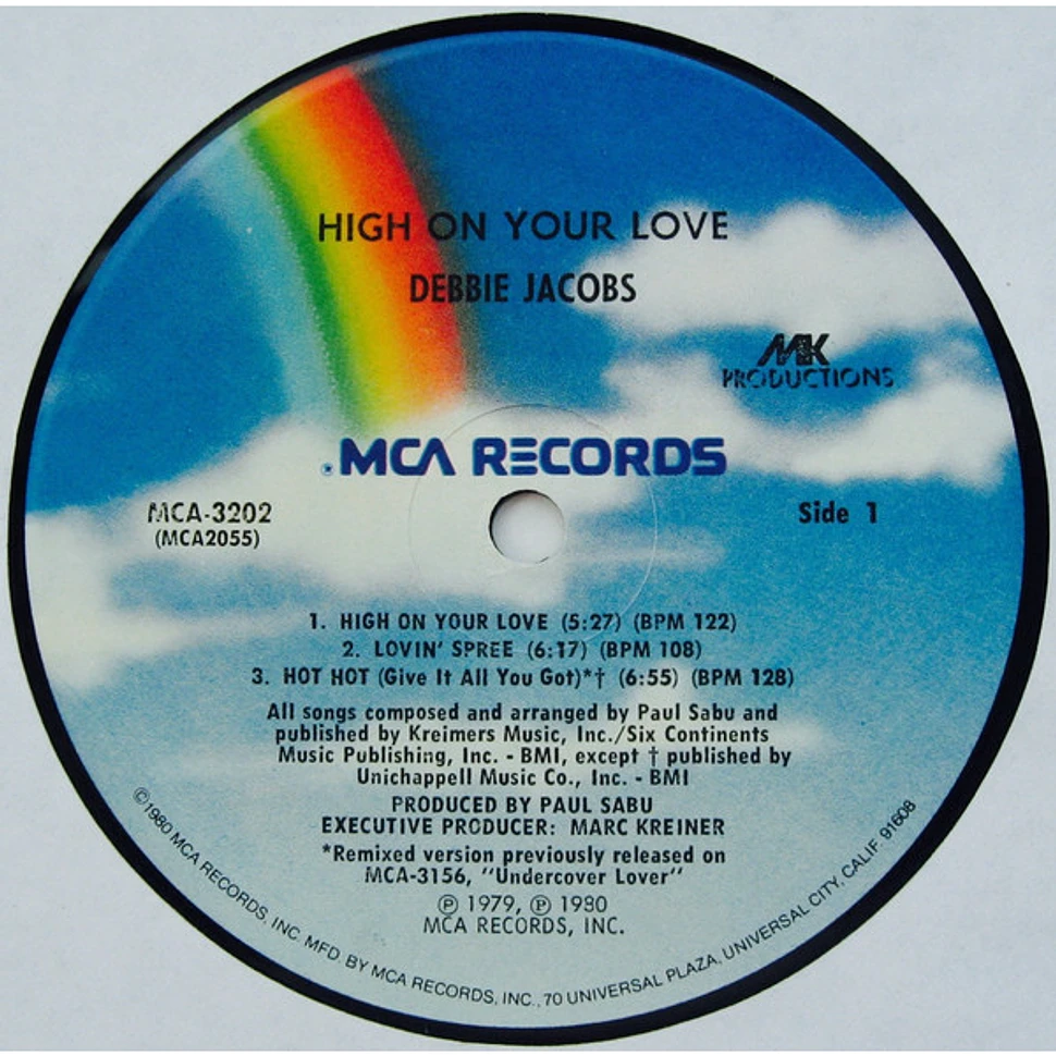 Debbie Jacobs - High On Your Love