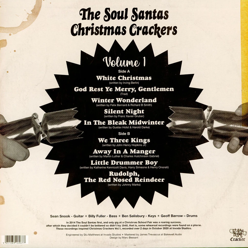 The Soul Santas - Christmas Crackers Volume 1 Colored Vinyl Edition