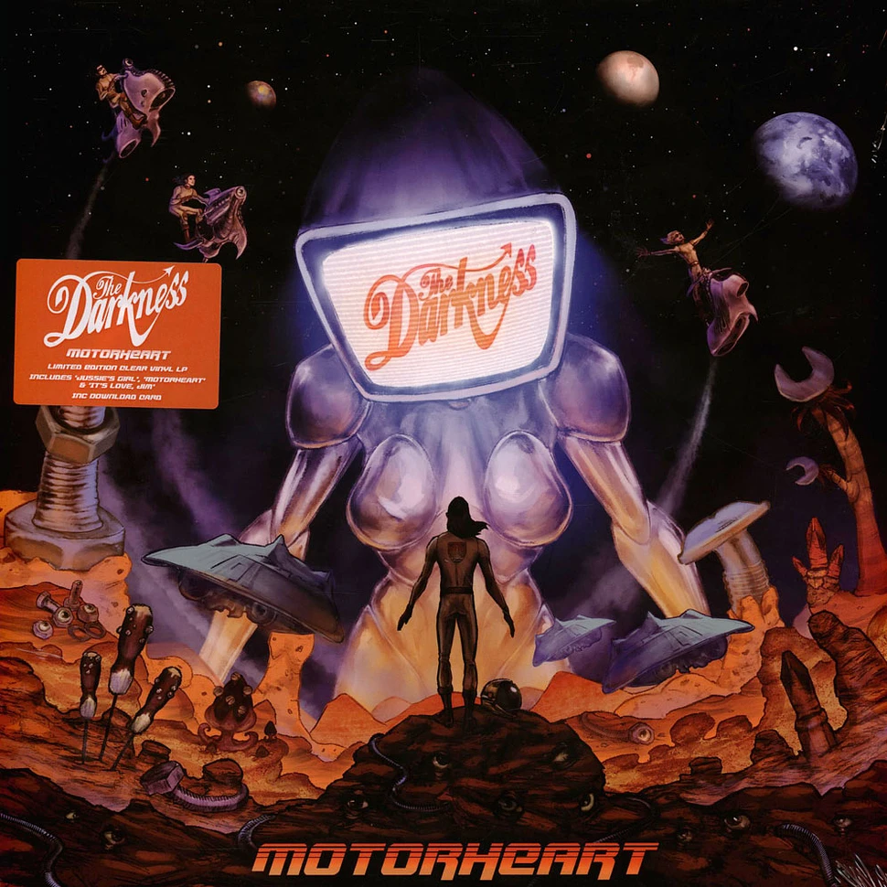 The Darkness - Motorheart Clear Vinyl Edition