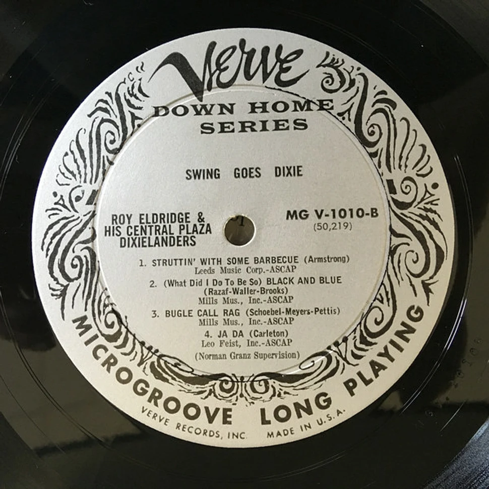 Roy Eldridge & His Central Plaza Dixielanders - Swing Goes Dixie