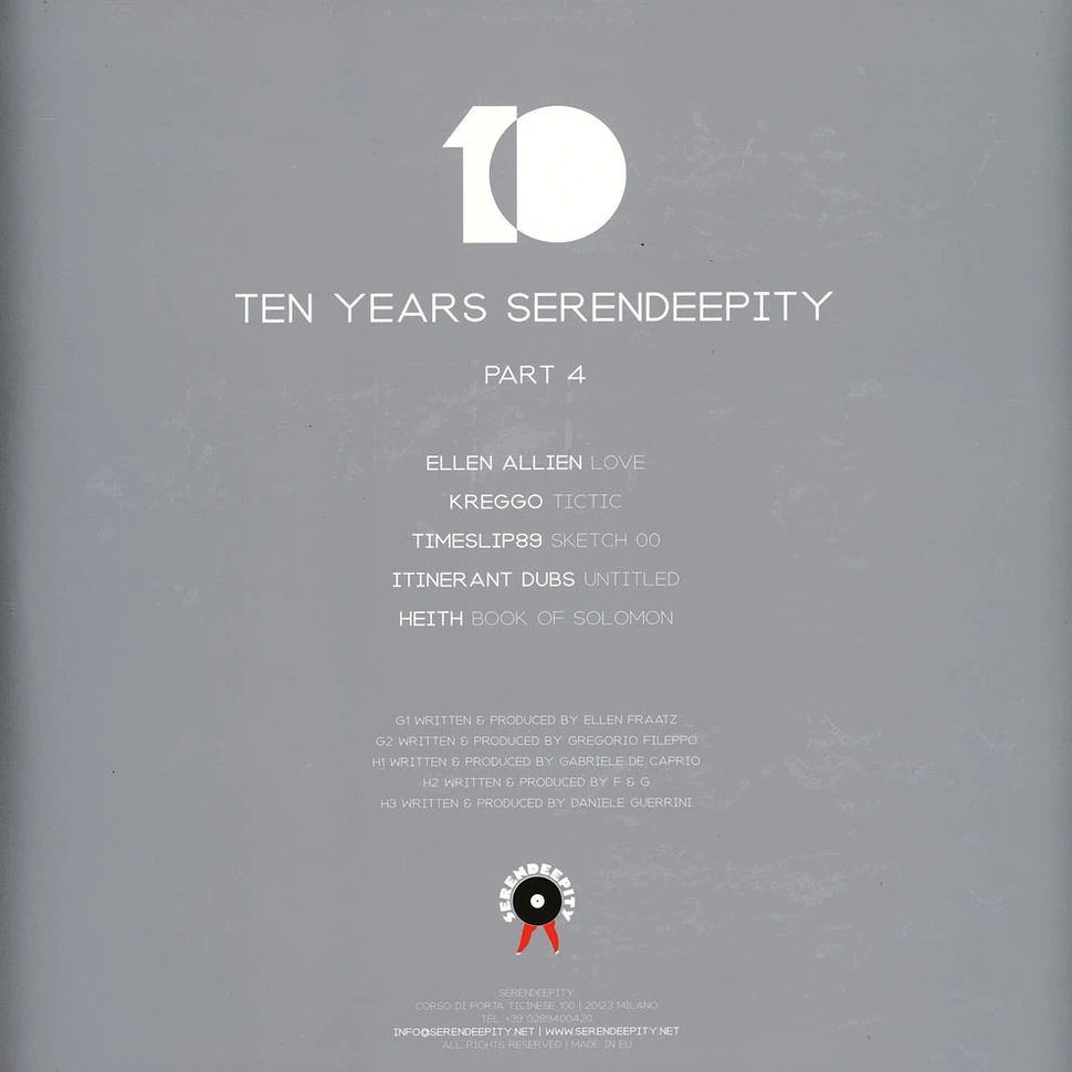 V.A. - Ten Years Serendeepity Part 4