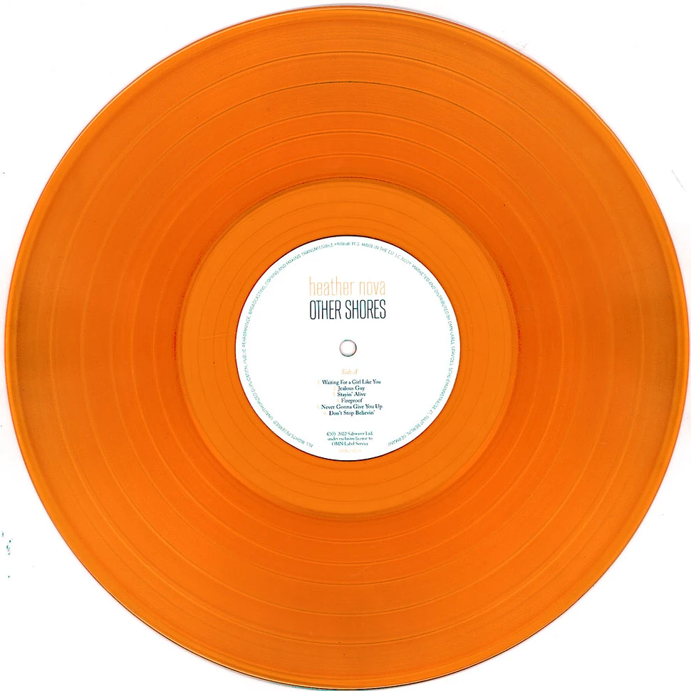 Heather Nova - Other Shores Transparent Orange Vinyl Edition