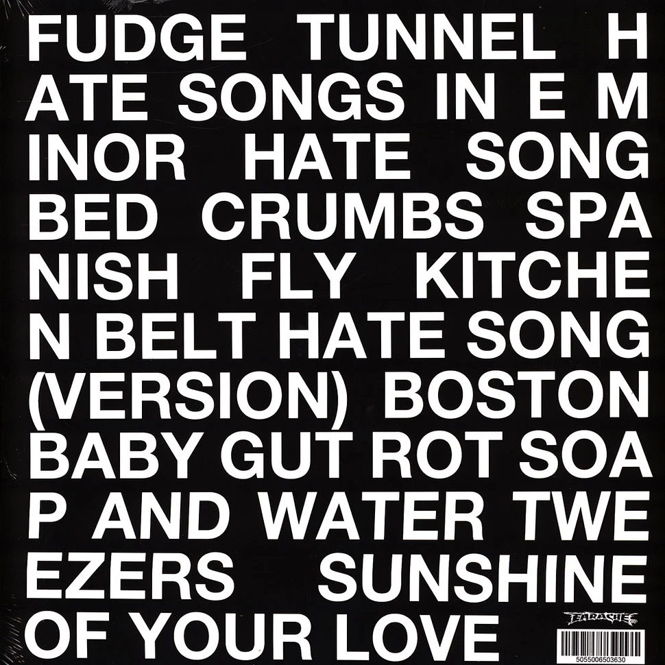 Fudge Tunnel Hate Songs In E Minor Vinyl LP 1991 EU Reissue HHV