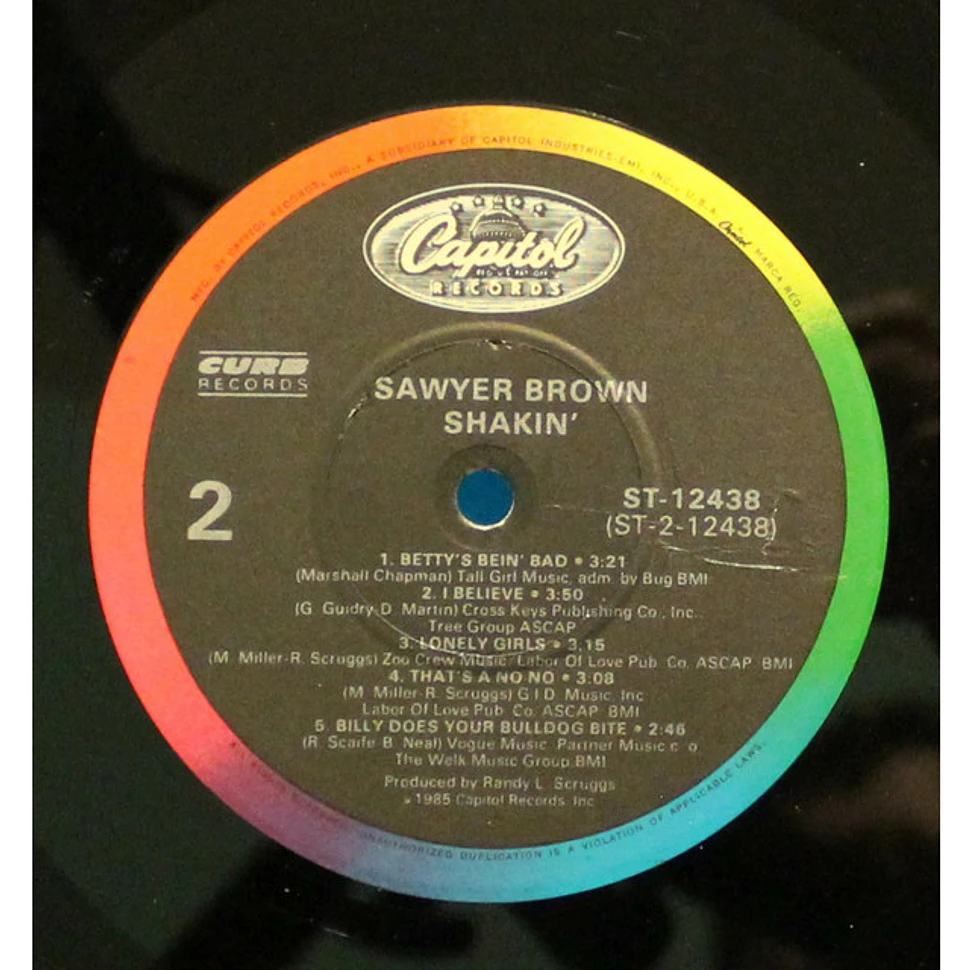 Sawyer Brown - Shakin'