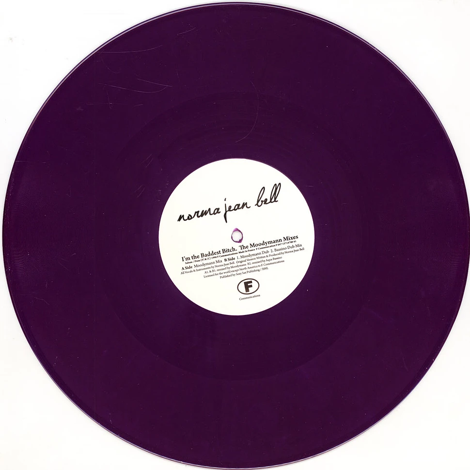 Norma Jean Bell - Im The Baddest Bitch Moodymann Mixes Purple Vinyl Edition