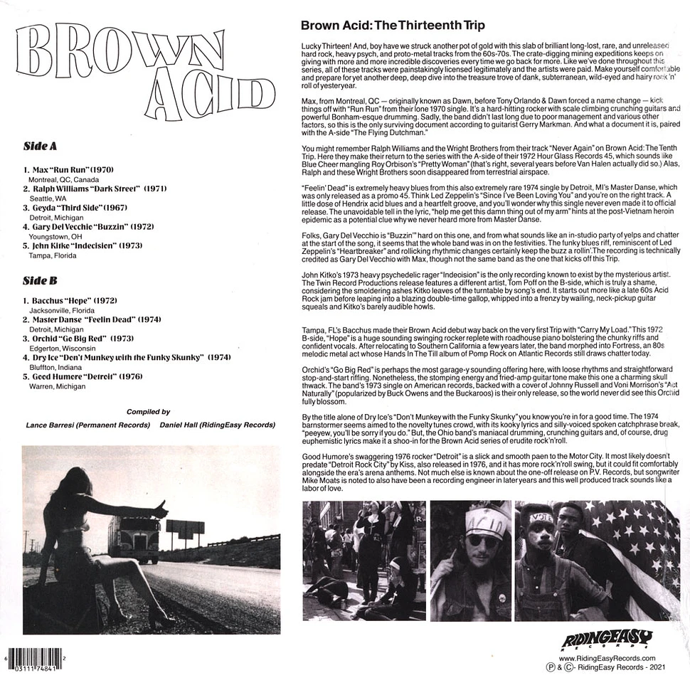 V.A. - Brown Acid - The Thirteenth Trip