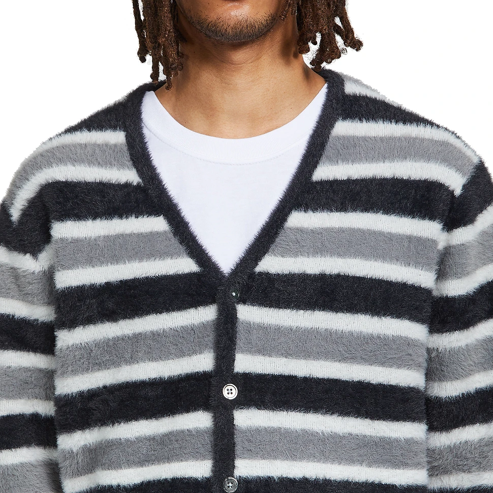 Stüssy - Horizontal Stripe Cardigan