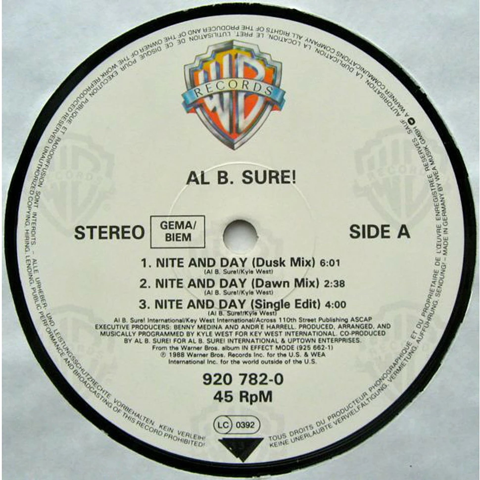 Al B. Sure! - Nite And Day