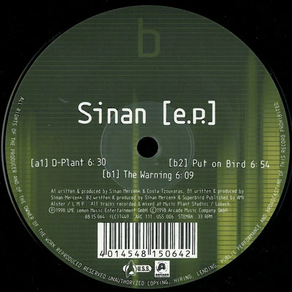 Sinan - Sinan EP