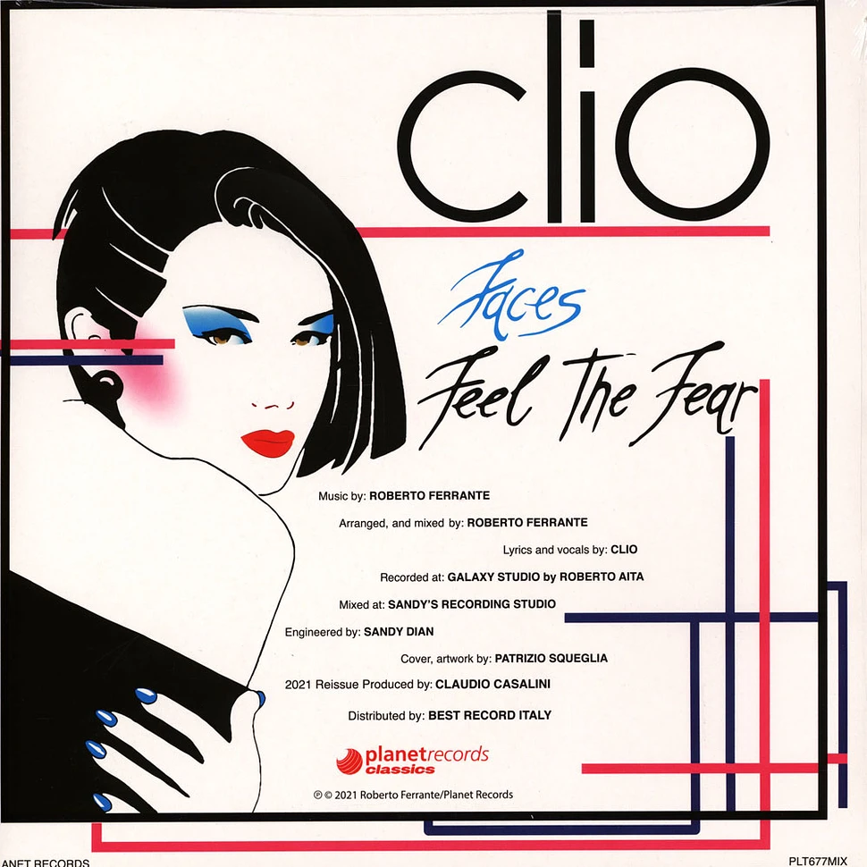 Clio - Faces Black Vinyl Edition