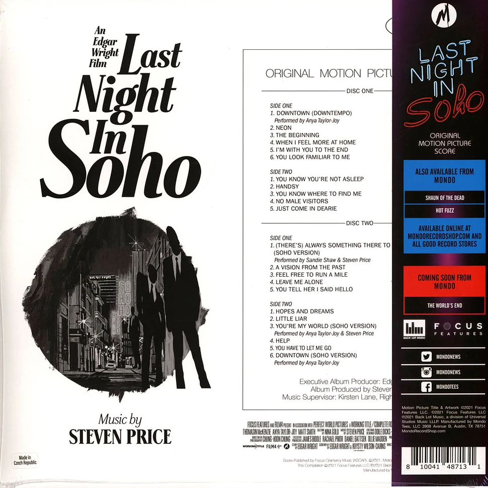 Steven Price - Last Night In Soho Score