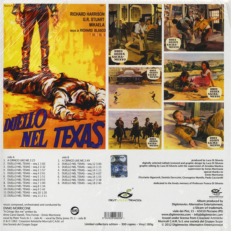 Ennio Morricone - Duello Nel Texas (Original Motion Picture Soundtrack)