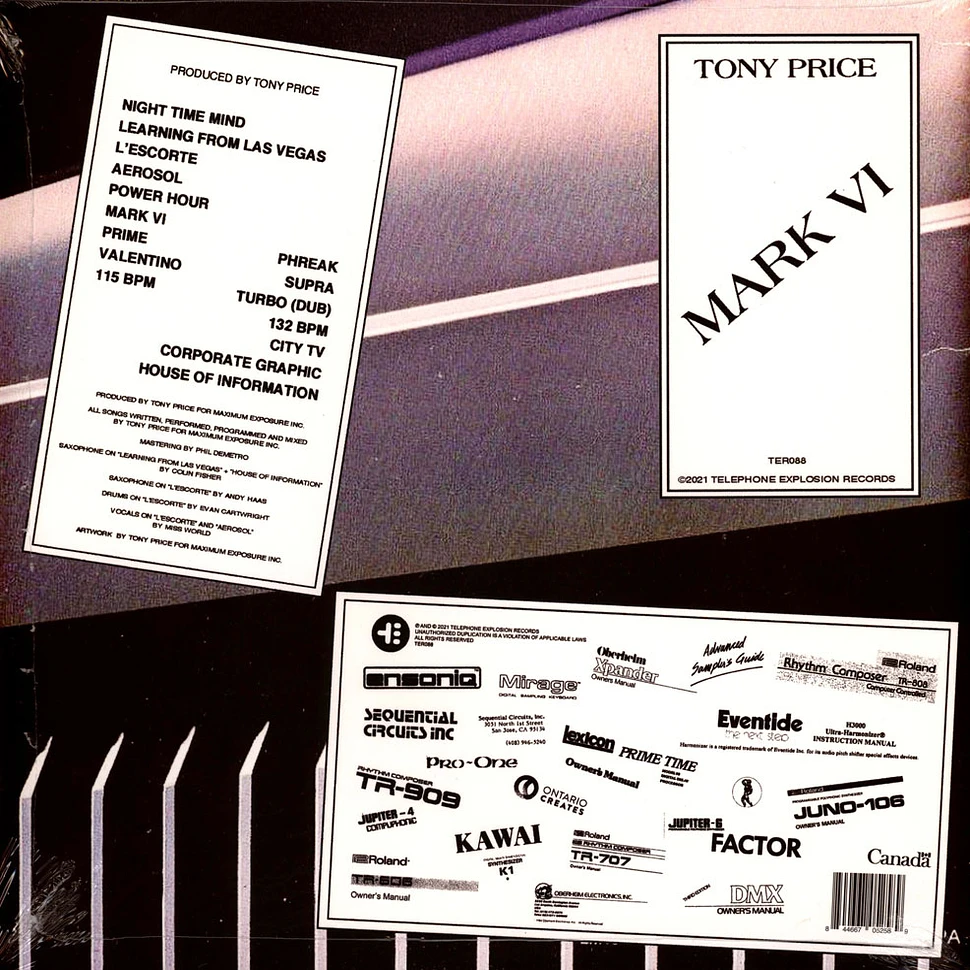 Tony Price - Mark VI