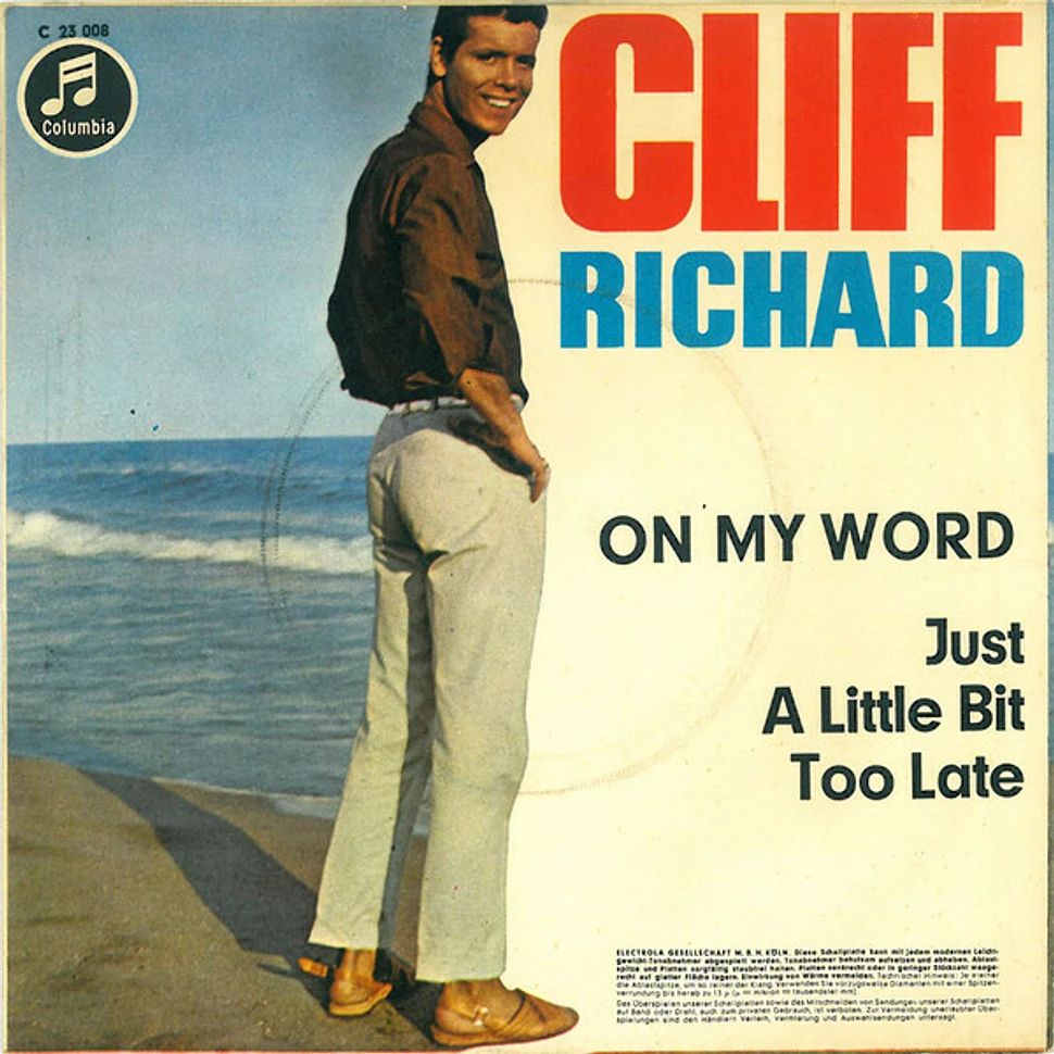 Cliff Richard - On My Word