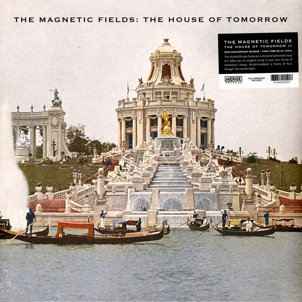 The Magnetic Fields - The House Of Tomorrow EP30th Anniversary Black Vinyl Edition