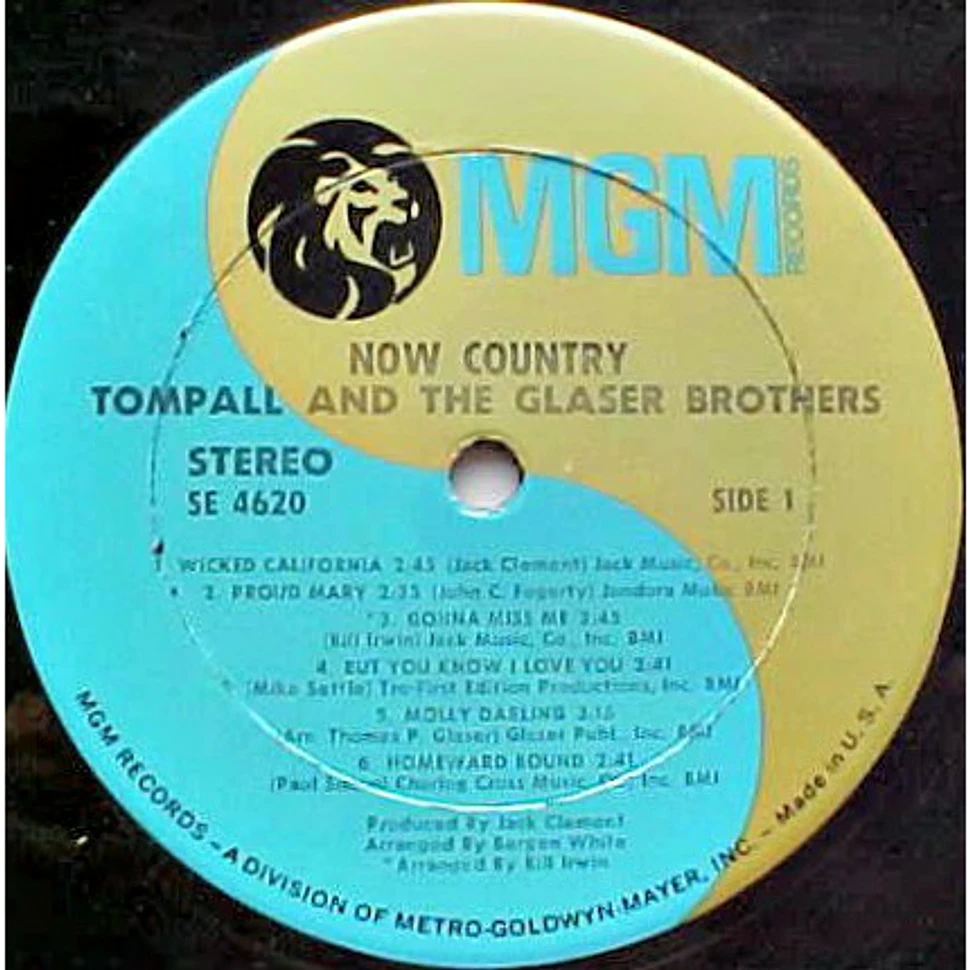 Tompall Glaser & The Glaser Brothers - Now Country