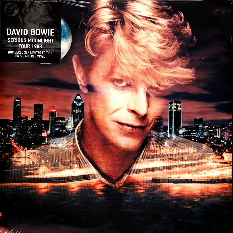 David Bowie - Serious Moonlight Live Splattered Vinyl Edition