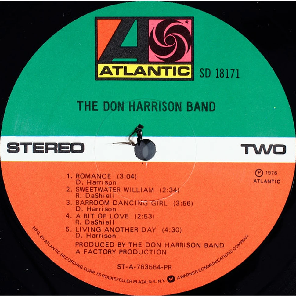 The Don Harrison Band - The Don Harrison Band