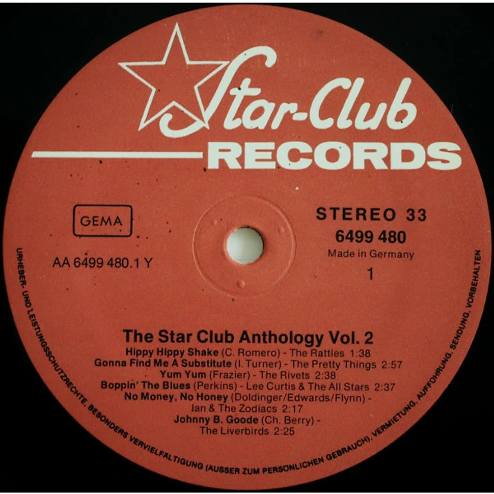 V.A. - The Star Club Anthology Vol. 2