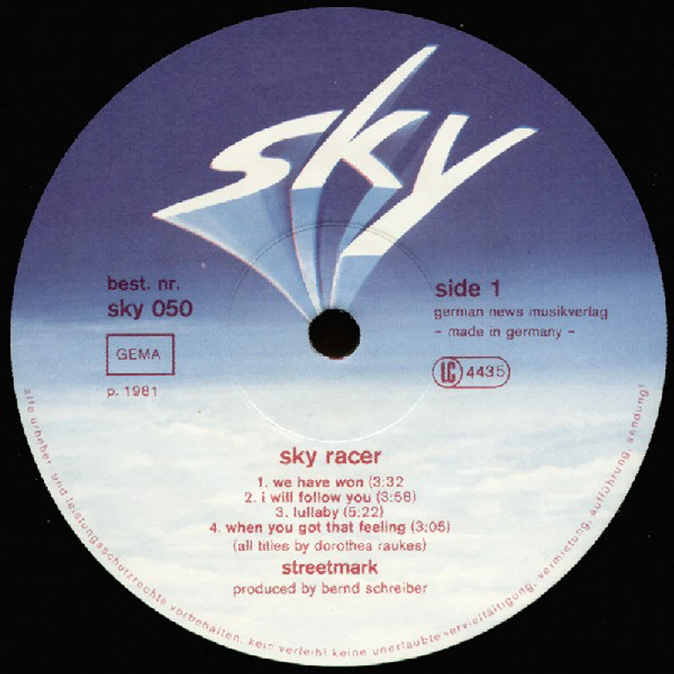 Streetmark - Sky Racer